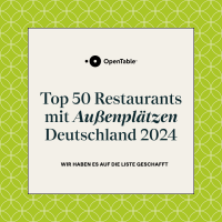OpenTable Top 50 Outdoor 2024