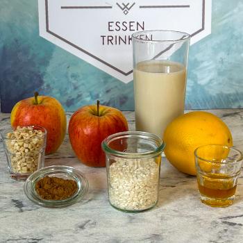 Zutaten Bratapfel mit Milchreis